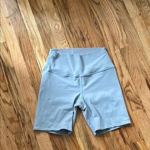 Blue Alo Biker Shorts